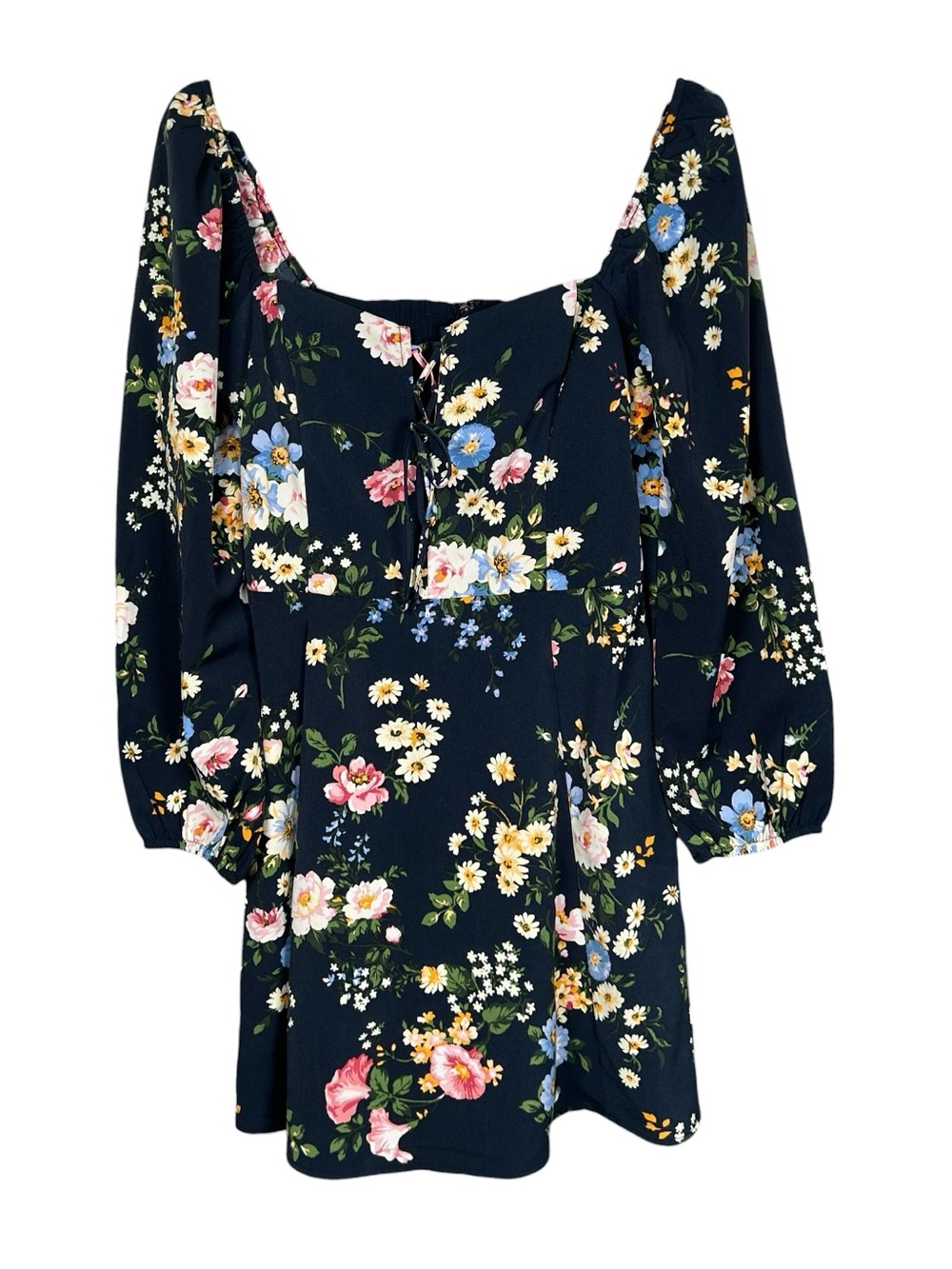 Abercrombie and Fitch | Floral | Long Sleeve | Dress | Size Medium - Picture 3 of 12